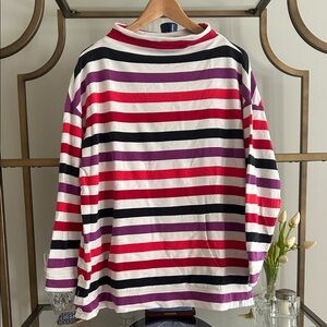 Talbots Multicolor Striped Top
